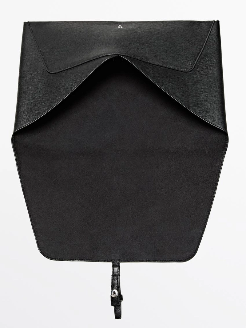 Чехол для ноутбука из кожи коровы с отделкой нубук