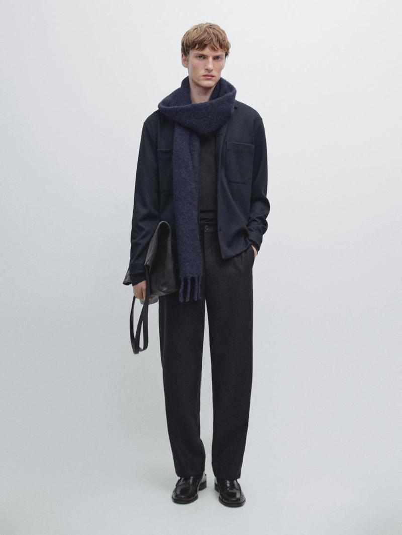 Овершерт с пуговичными карманами