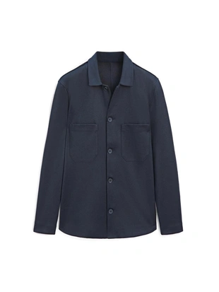 Овершерт с пуговичными карманами- Заказать в России