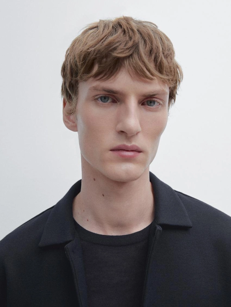 Овершерт с пуговичными карманами