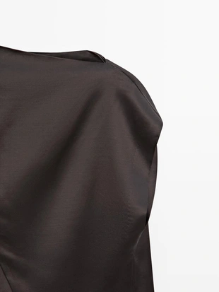 Рубашка-накидка с капюшоном - STUDIO- Заказать в России