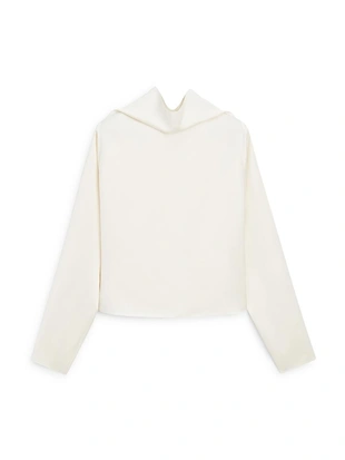 Блузка с V-образным вырезом - STUDIO- Заказать в России