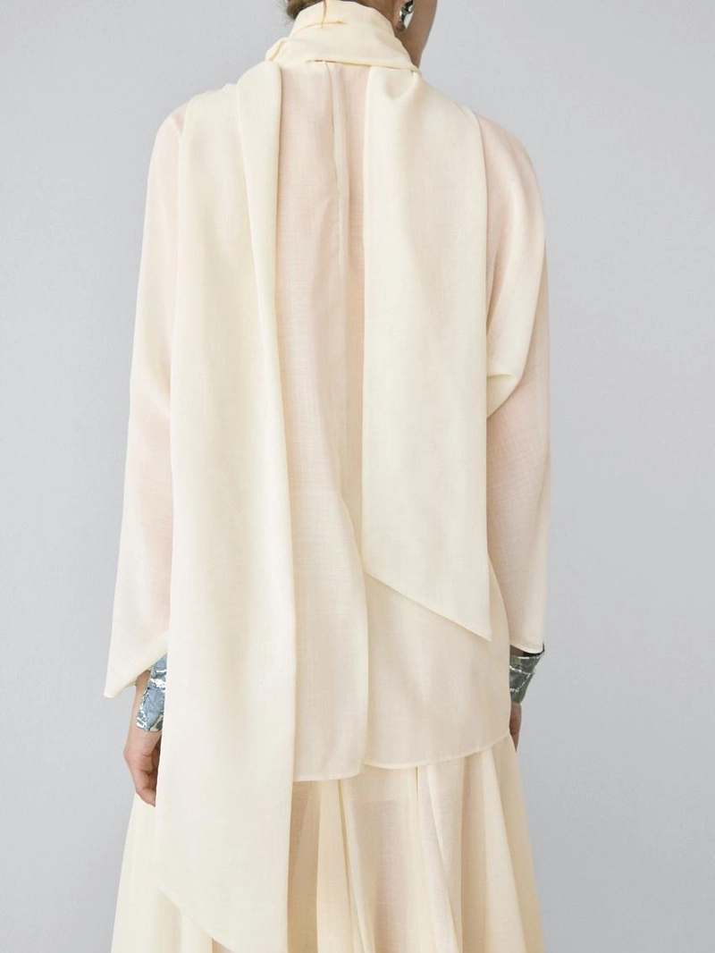 Блузка с завязкой - studio