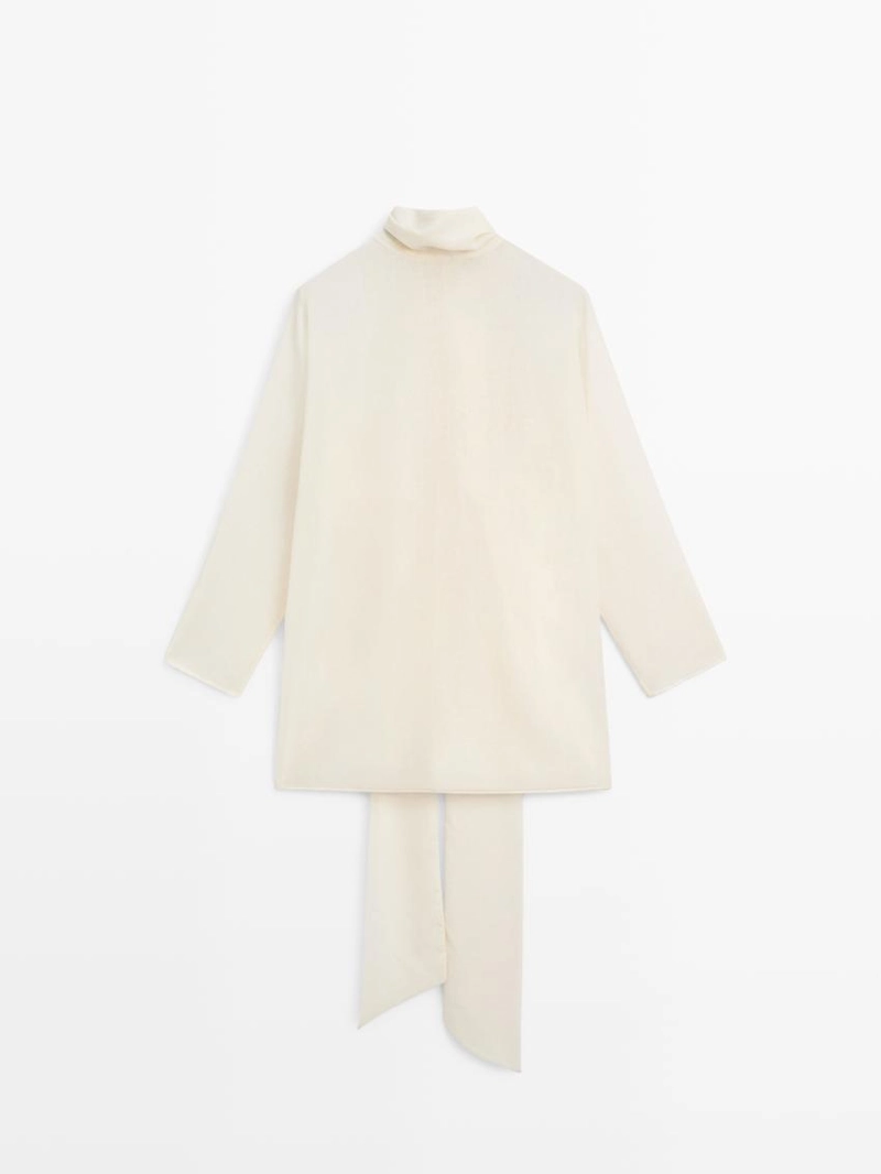 Блузка с завязкой - studio