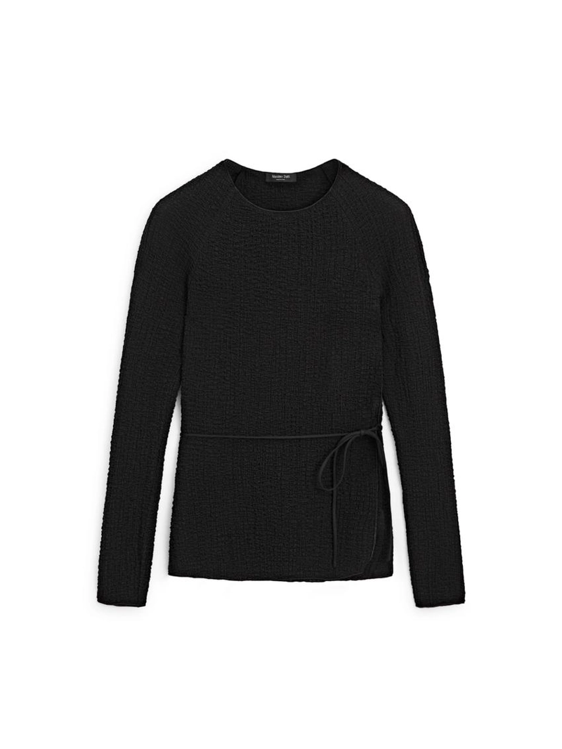 Футболка с деталью галстука