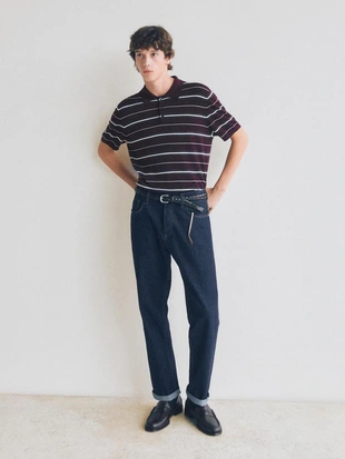 Туфли с лямкой и металлическим деталем MASSIMO DUTTI- Заказать в России