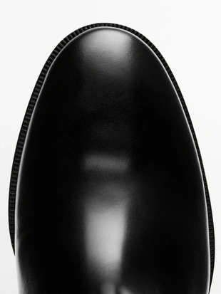 Кожаные сапоги для верховой езды- Заказать в России