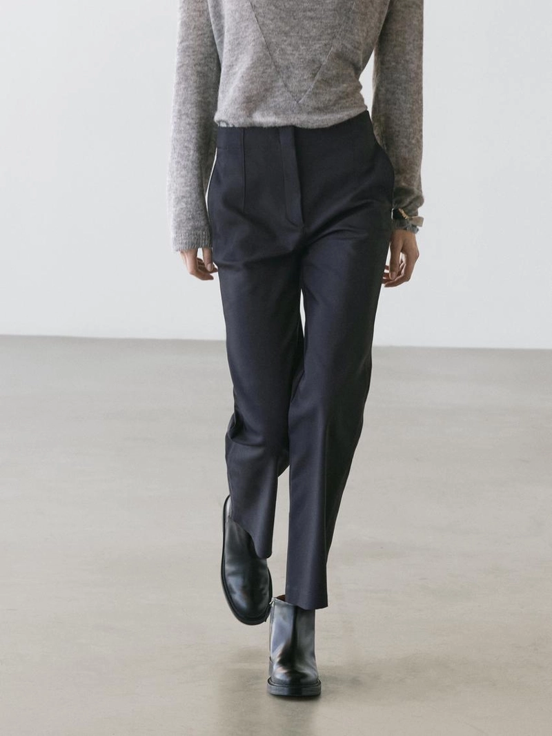 Брюки из технической смесовой ткани