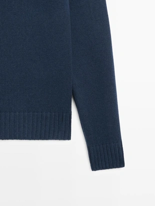 Свитер с рукавами реглан из 100% шерсти- Заказать в России