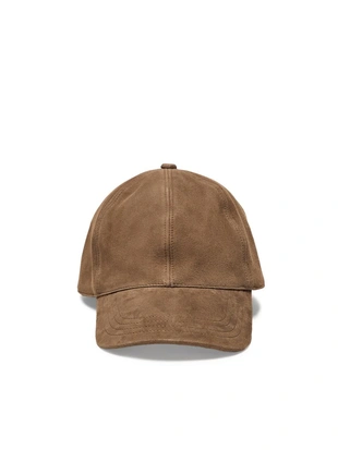Бейсболка из замши- Заказать в России