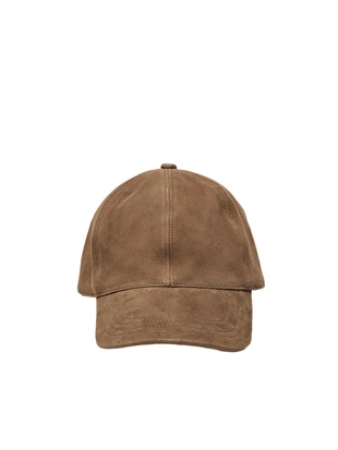 Бейсболка из замши- Заказать в России