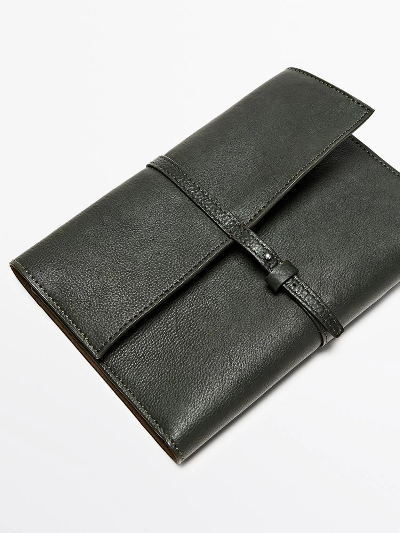 Несессер из воловьей кожи наппа