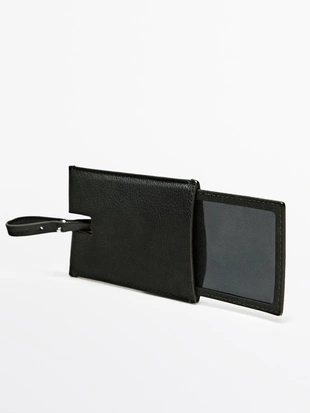 Бирка для путешествий из натуральной кожи наппа- Заказать в России