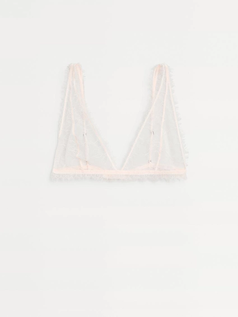 Кружевной лиф с эффектом потертости