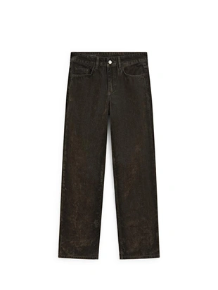 Джинсы прямого кроя с низкой посадкой MASSIMO DUTTI- Заказать в России