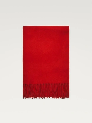 Шарф из 100% кашемира с кисточками- Заказать в России