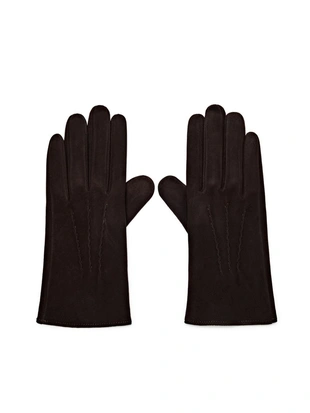 Замшевые кожаные перчатки- Заказать в России