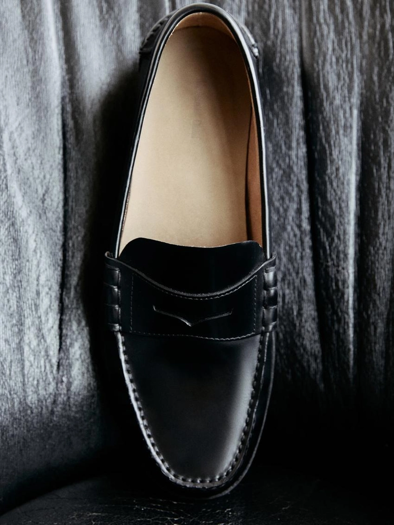 Туфли без задника с металлическим декором penny