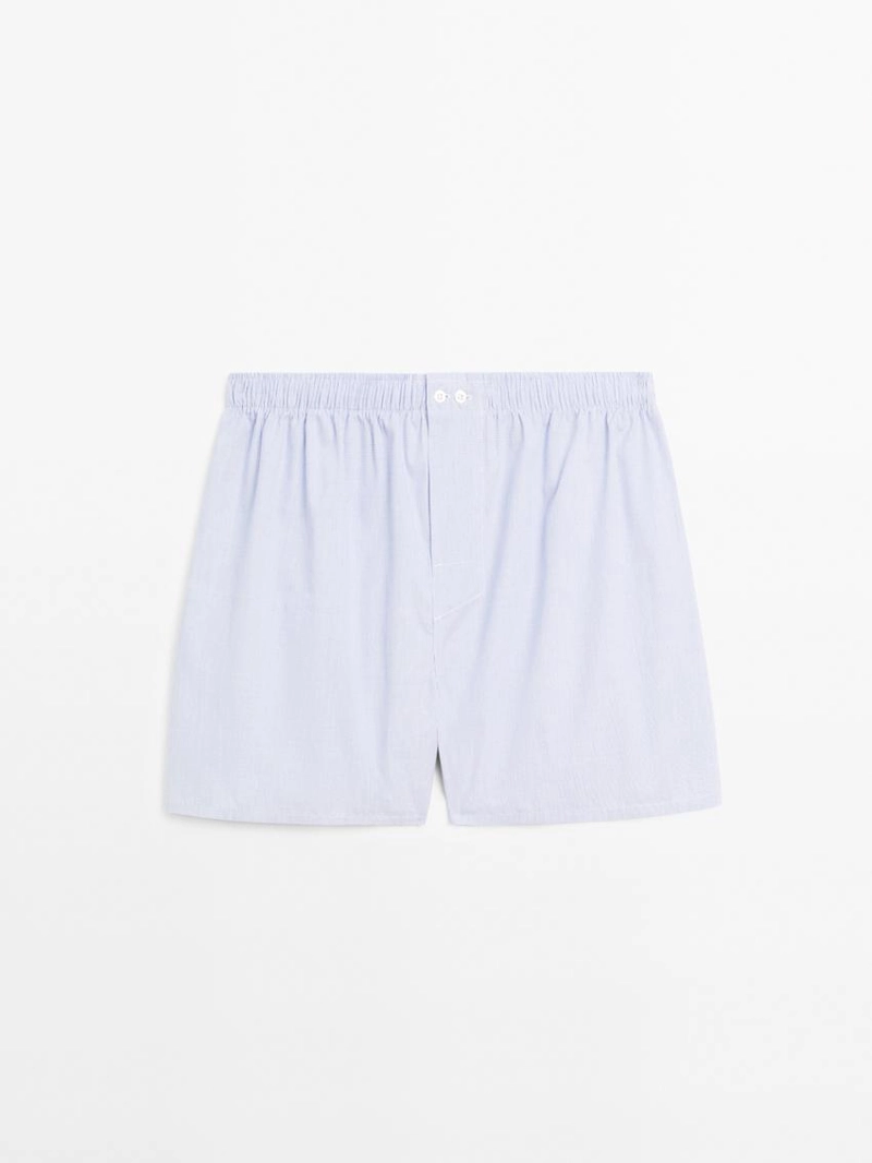 Боксеры с микро-клетчатым узором