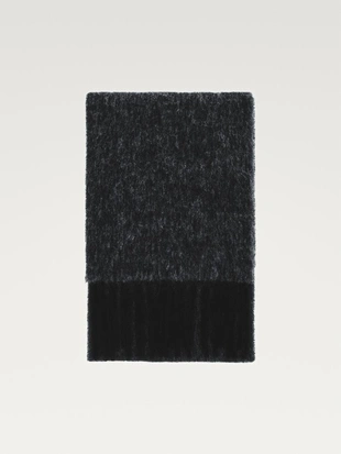 Купить Massimo Dutti Шарф из альпакиевой смеси с бахромой