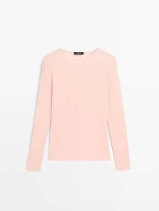 Легкая футболка с длинным рукавом- Заказать в России