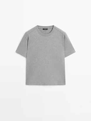 Футболка с коротким рукавом из 100% хлопка- Заказать в России