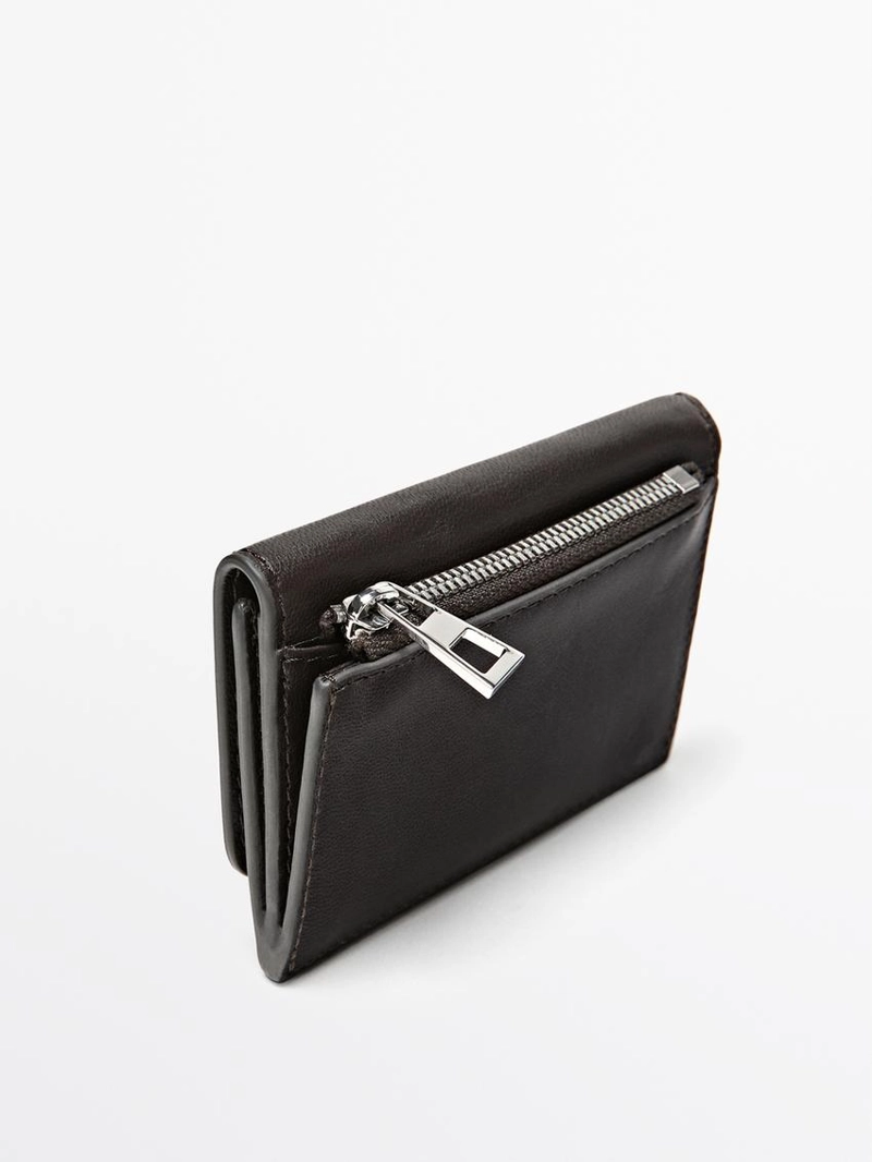 Кошелек из натуральной кожи наппа