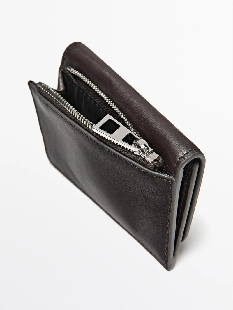 Кошелек из натуральной кожи наппа