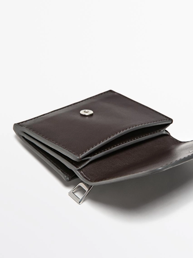 Кошелек из натуральной кожи наппа