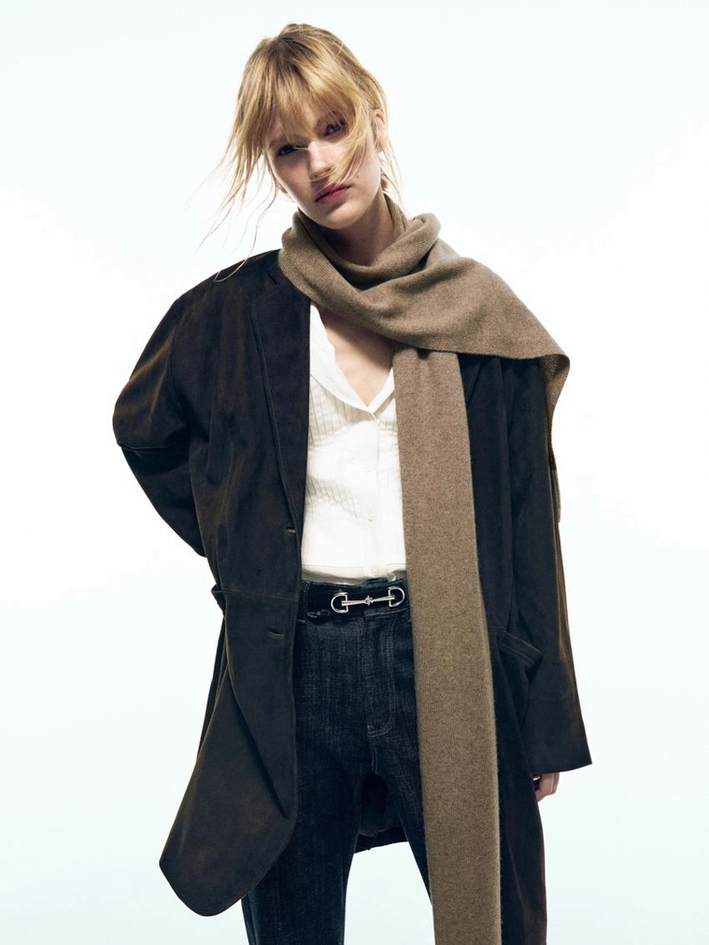 Палантин из 100% кашемира