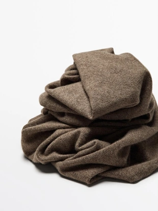 Палантин из 100% кашемира- Заказать в России