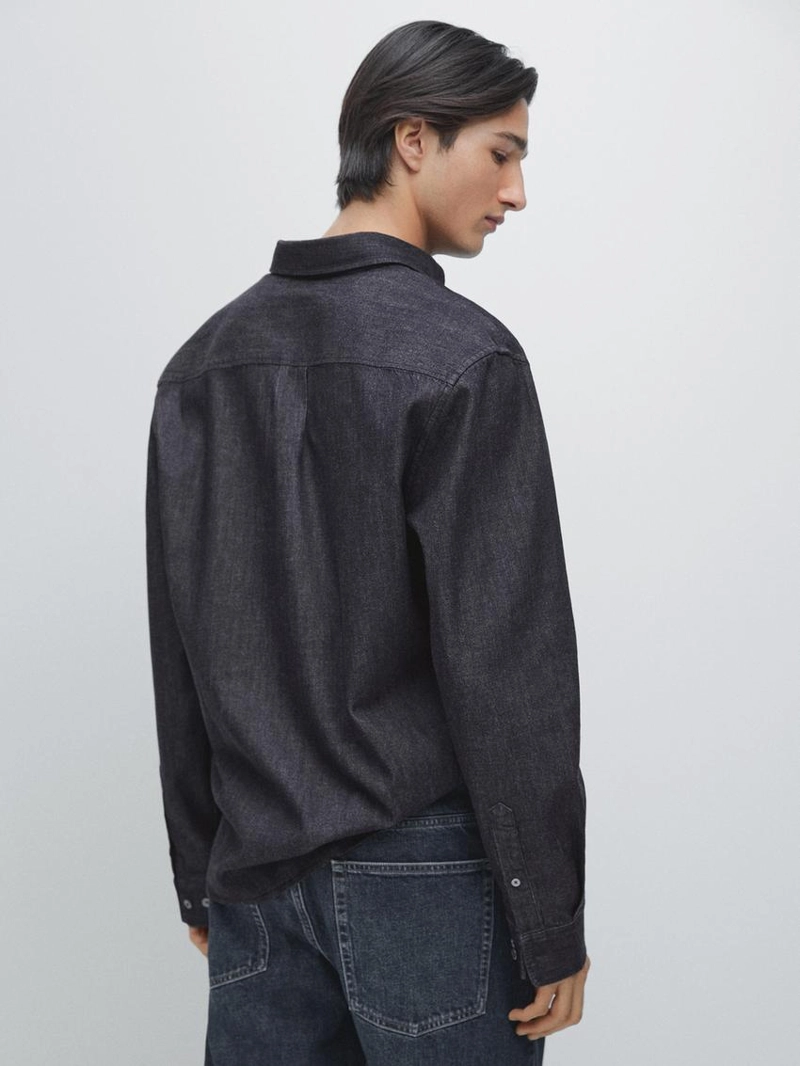 Рубашка из денима regular fit