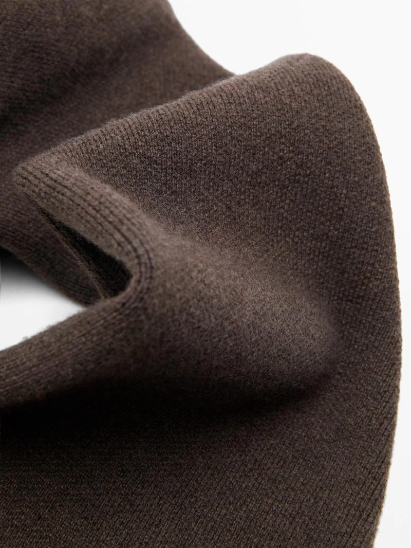 Сапоги до колена из кашемира