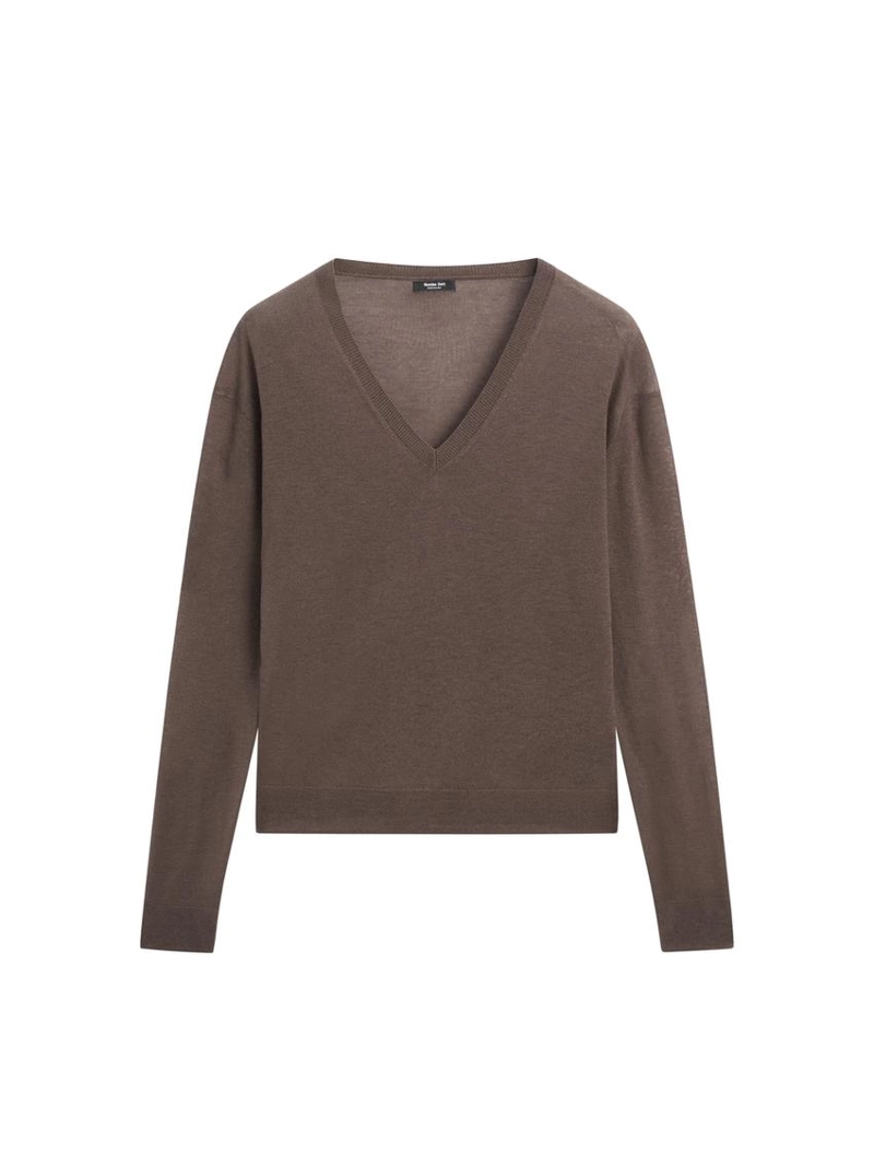 Джемпер из шелково-шерстяной смеси