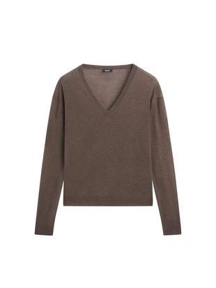 Джемпер из шелково-шерстяной смеси- Заказать в России