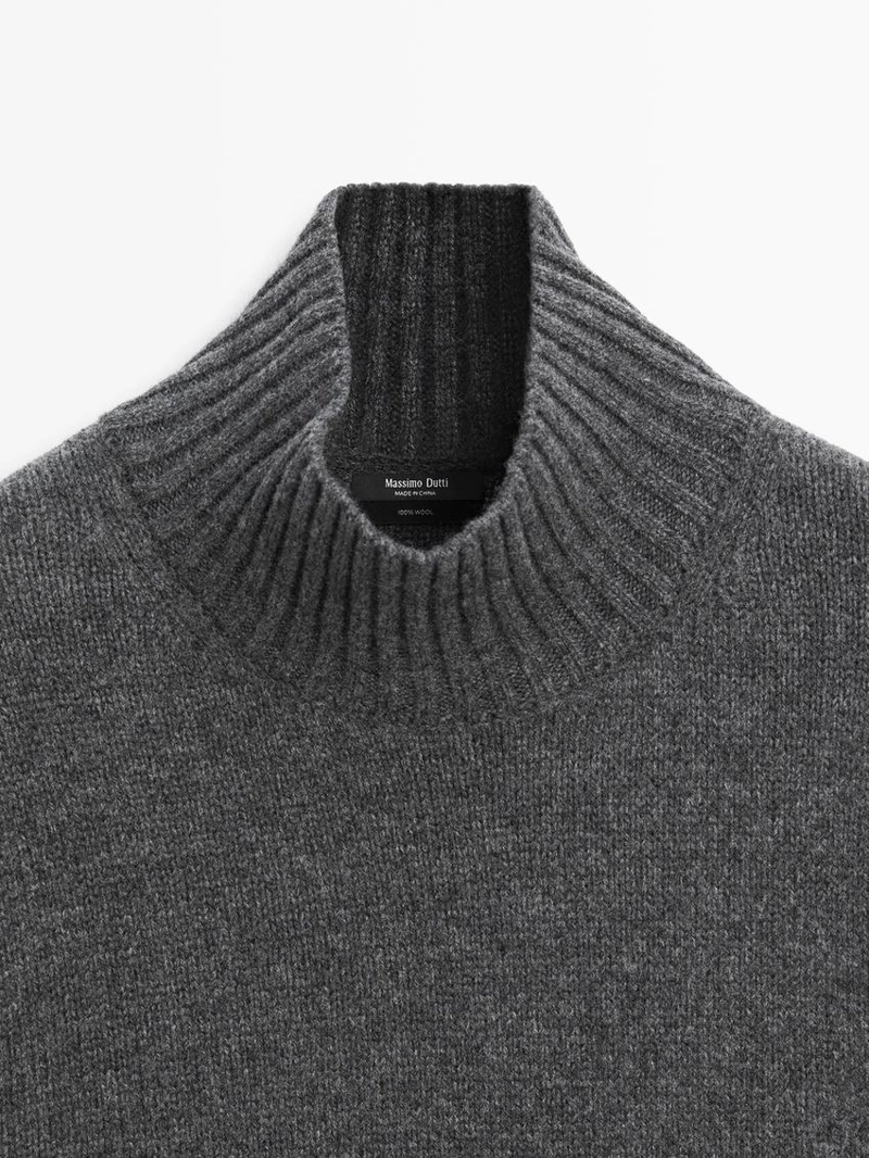 Водолазка из шерсти