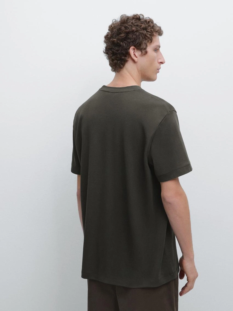 Футболка из хлопка с коротким рукавом