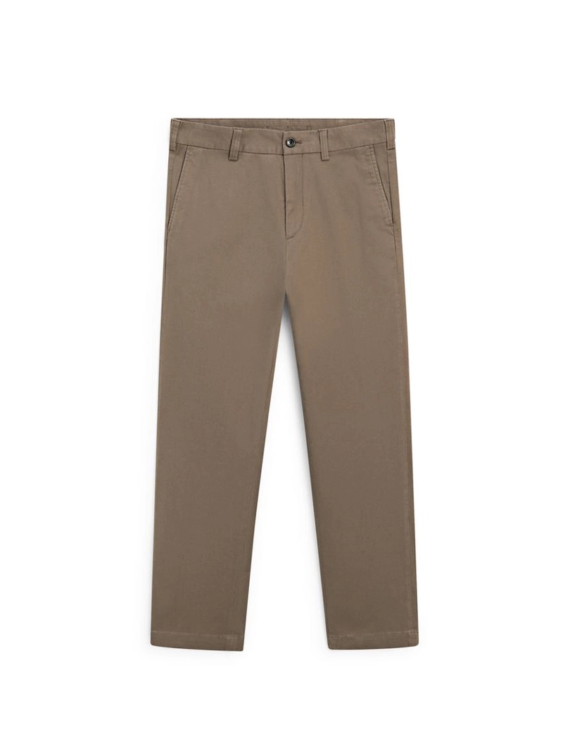 Брюки с зауженным кроем из микротекстурированного материала