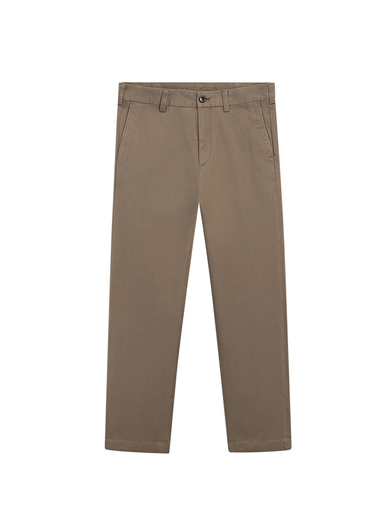 Брюки с зауженным кроем из микротекстурированного материала