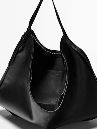 Сумка из натуральной кожи NAPPA среднего размера- Заказать в России