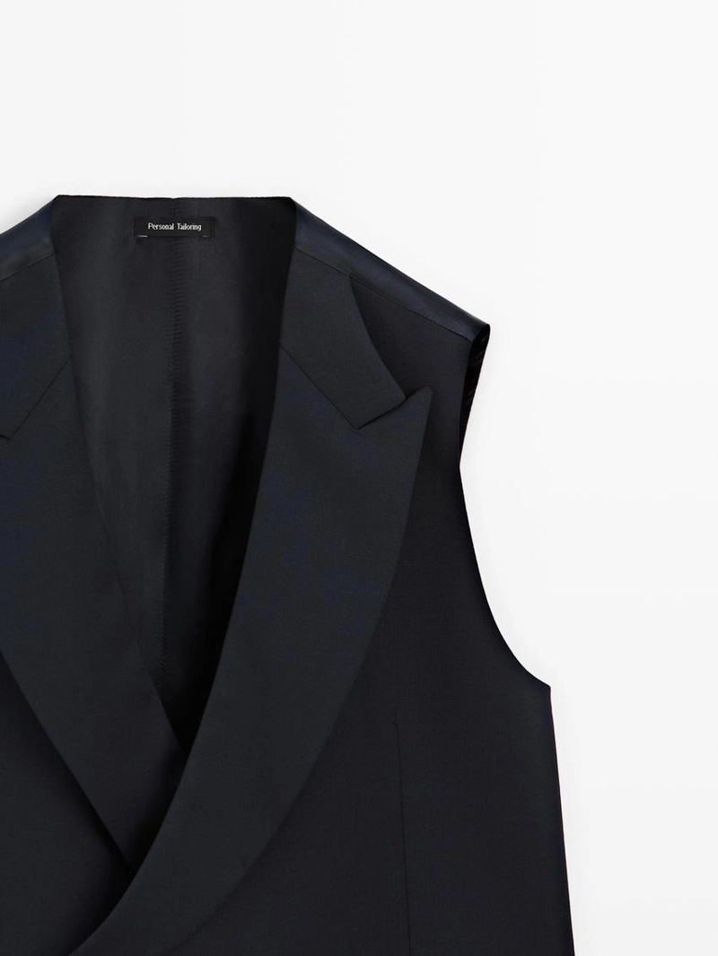 Жилет из шерстяной смеси для костюма