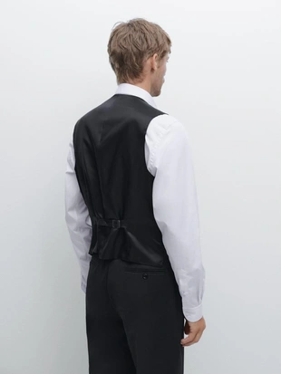 Жилет из шерстяной смеси для костюма- Заказать в России