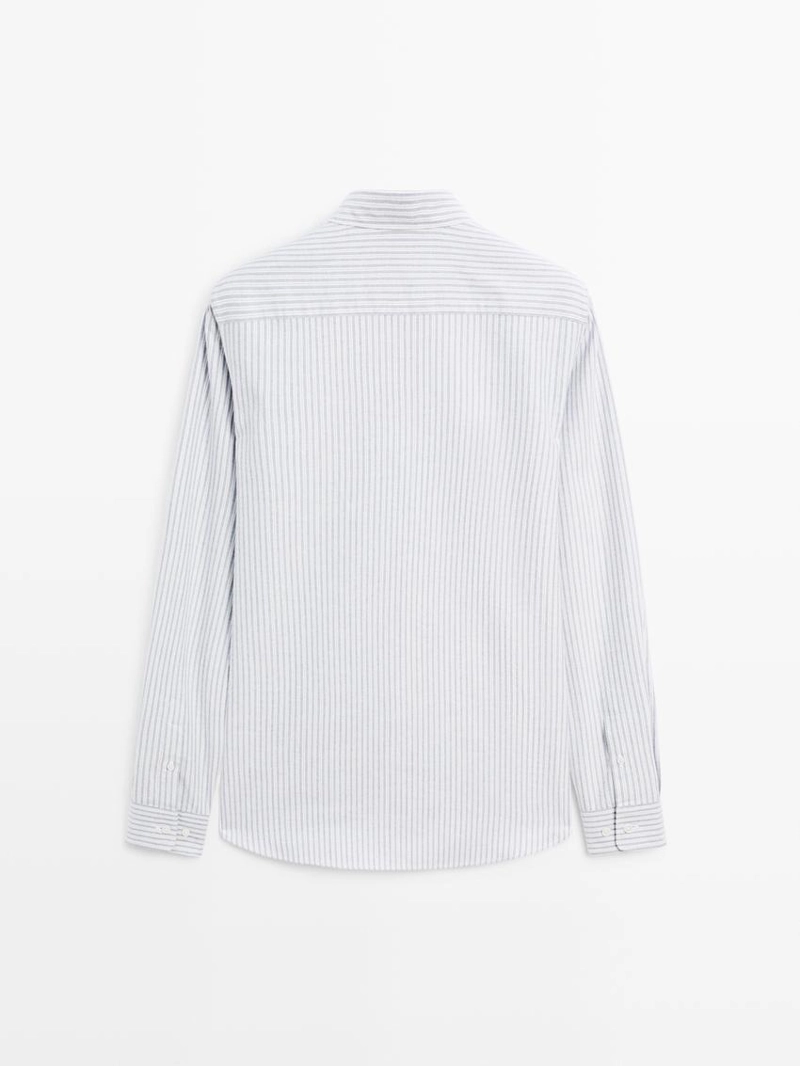 Рубашка с двойной полоской regular fit