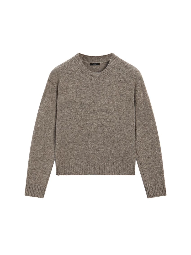 Свитер с круглым вырезом из шерстяной смеси