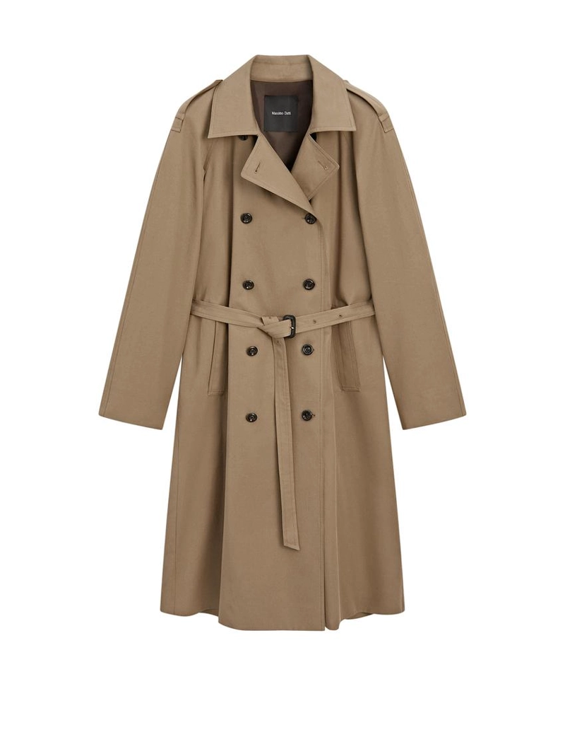 Плащ из 100% хлопка