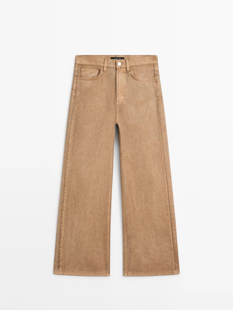 Джинсы свободного покроя