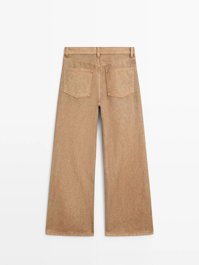 Джинсы свободного покроя