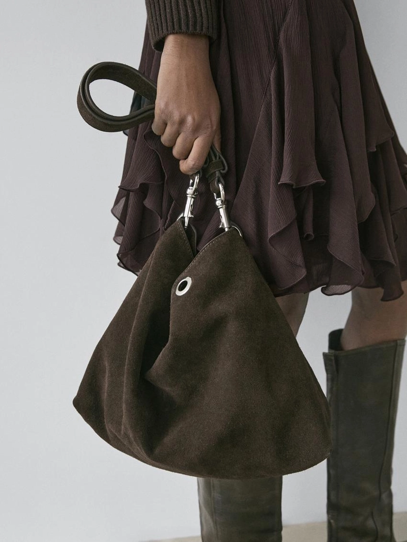 Асимметричная юбка с оборками