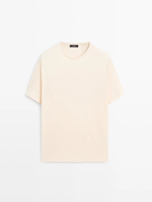 Футболка с круглым вырезом REGULAR FIT- Заказать в России