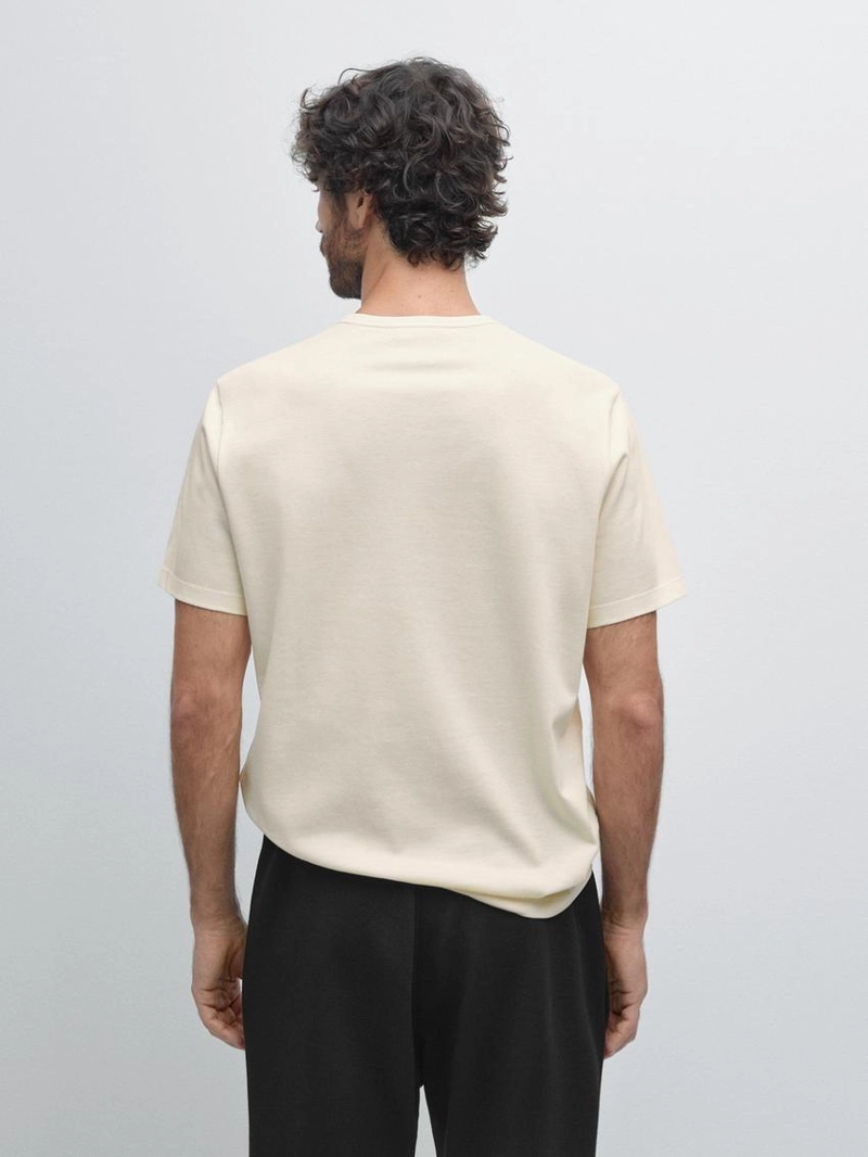 Футболка с круглым вырезом regular fit